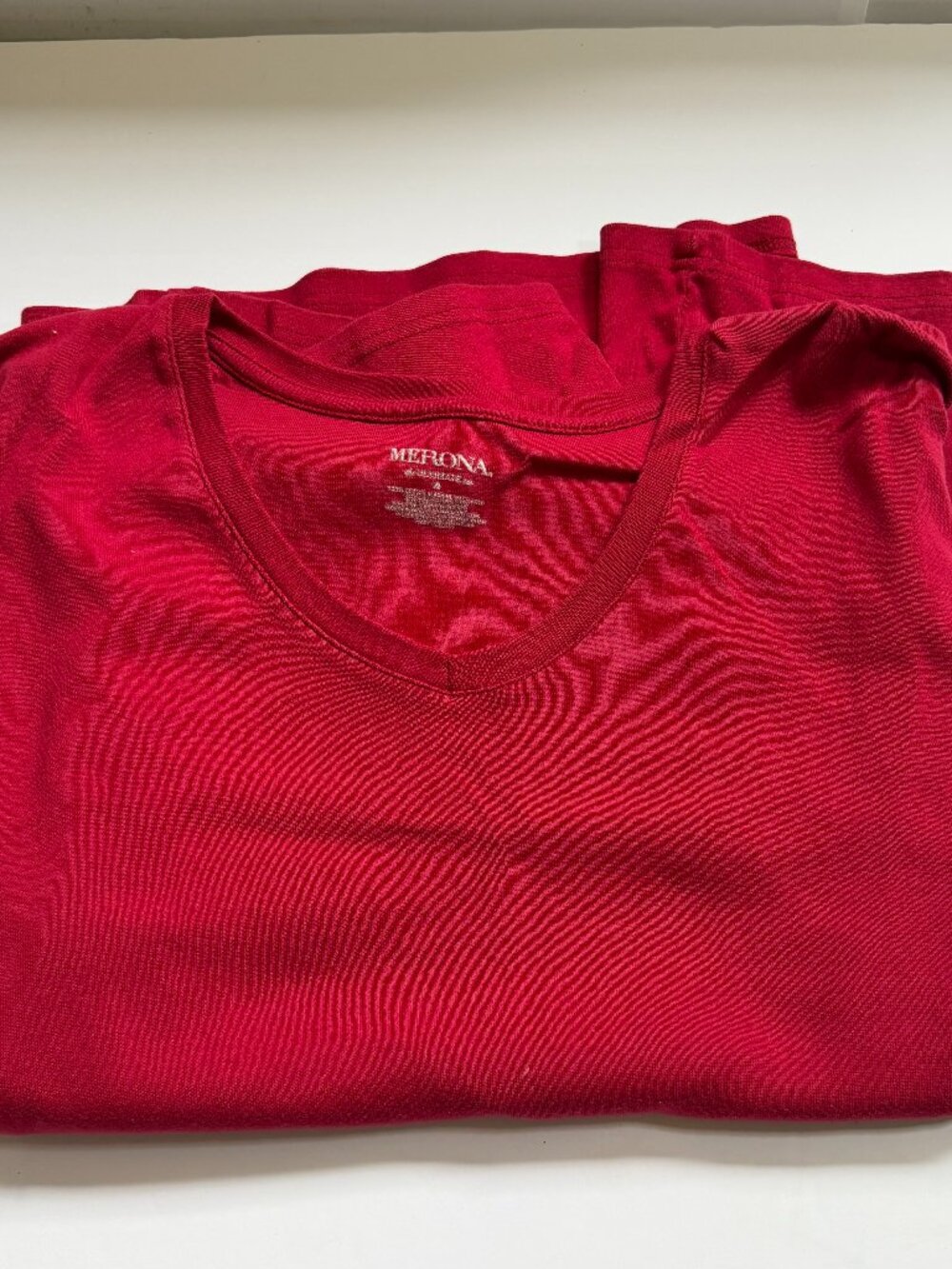 Merona Dark Red Shirt W 4X